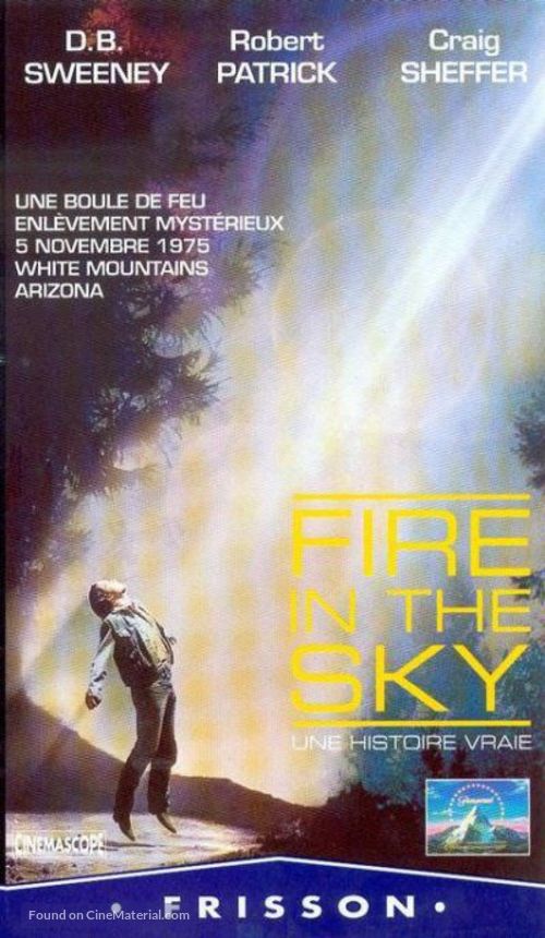 Fire in the Sky - French Movie Cover