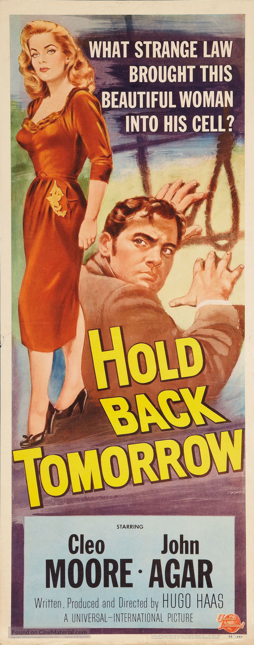Hold Back Tomorrow - Movie Poster