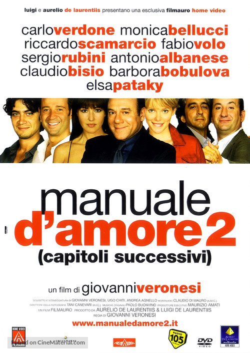 Manuale d&#039;amore 2 (Capitoli successivi) - Italian Movie Cover