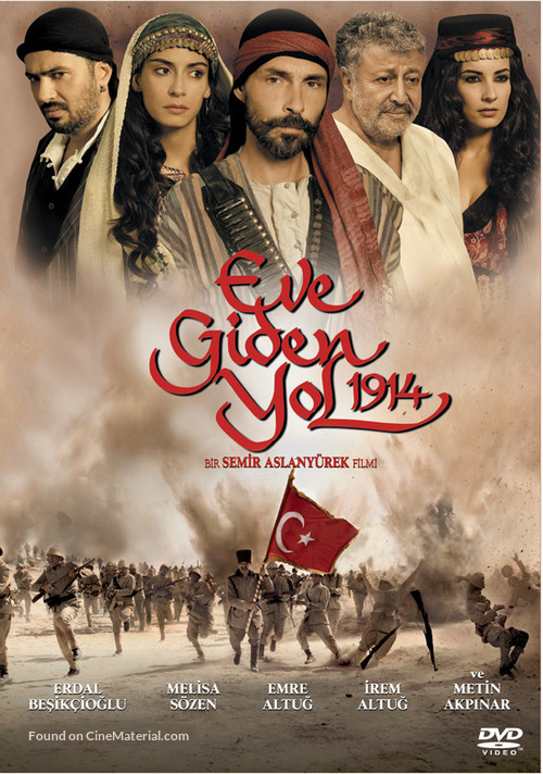 Eve giden yol 1914 - Turkish DVD movie cover