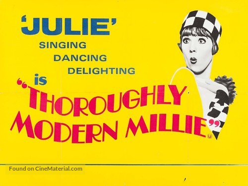 Thoroughly Modern Millie - British Movie Poster