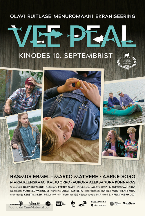 Vee peal - Estonian Movie Poster