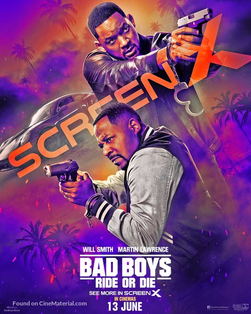 Bad Boys: Ride or Die - Malaysian Movie Poster