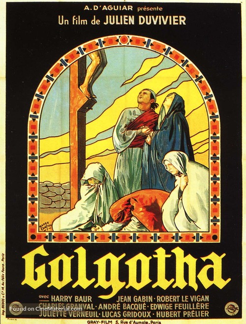 Golgotha - French Movie Poster
