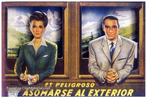 Es peligroso asomarse al exterior - Spanish Movie Poster