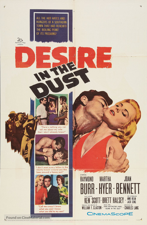 Desire in the Dust - Movie Poster