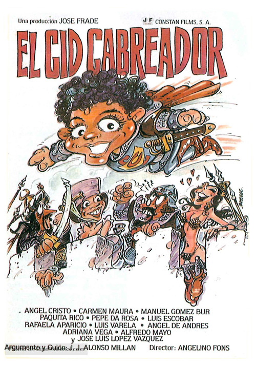 El Cid cabreador - Spanish Movie Poster