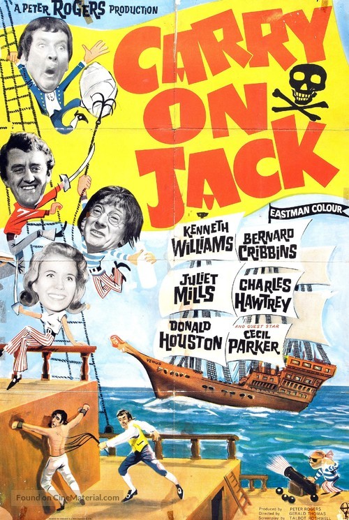 Carry on Jack - British Movie Poster