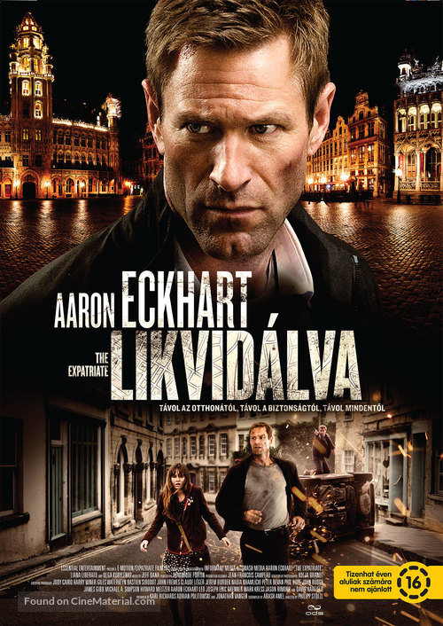 The Expatriate - Hungarian Movie Poster