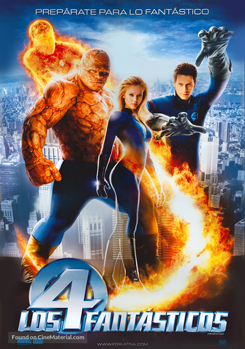 Fantastic Four - Mexican Movie Poster