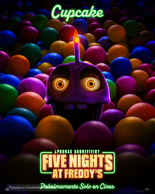 Five Nights at Freddy&#039;s - Spanish Movie Poster