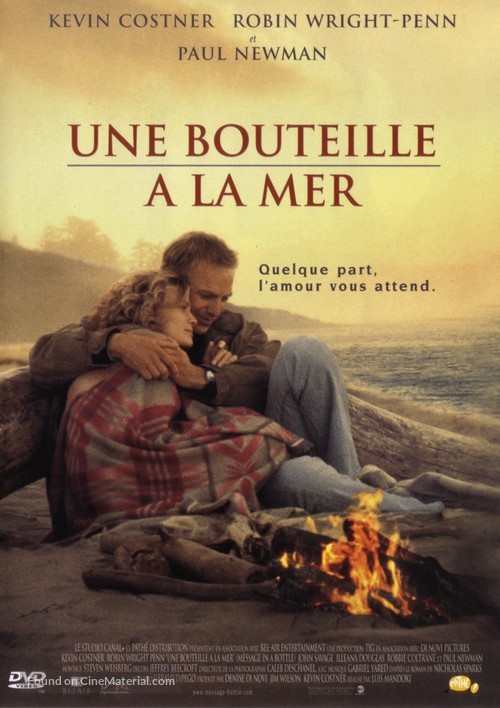 Message in a Bottle - French DVD movie cover