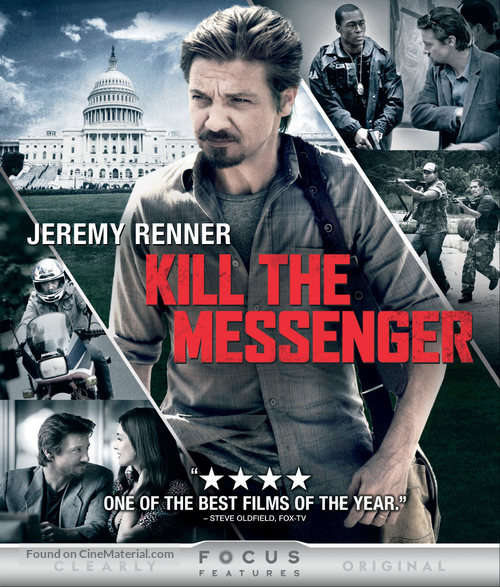 Kill the Messenger - Blu-Ray movie cover