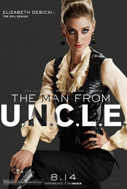 The Man from U.N.C.L.E. - Character movie poster