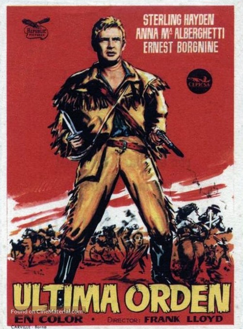 The Last Command - Spanish Movie Poster