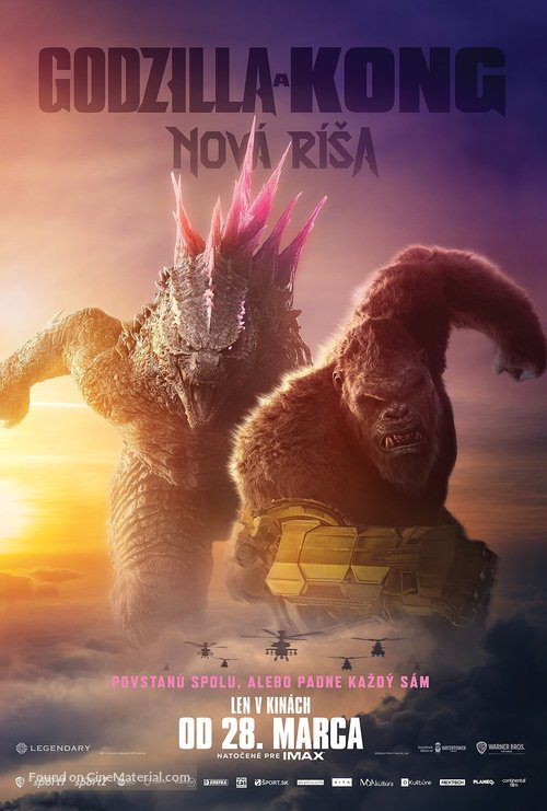 Godzilla x Kong: The New Empire - Slovak Movie Poster