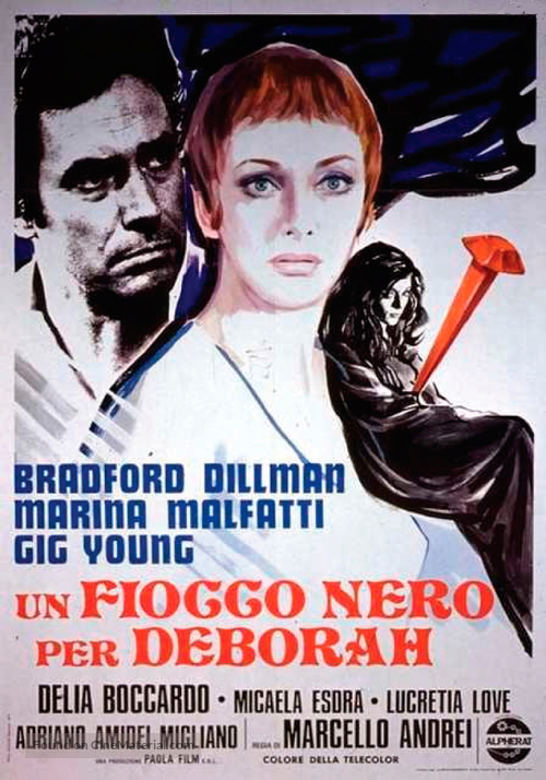 Un fiocco nero per Deborah - Italian Movie Poster