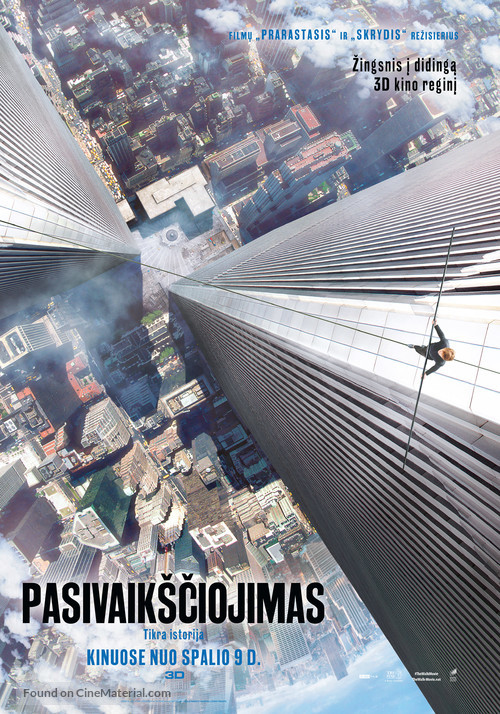 The Walk - Lithuanian Movie Poster