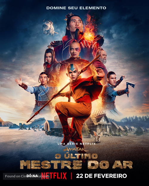 &quot;Avatar: The Last Airbender&quot; - Brazilian Movie Poster