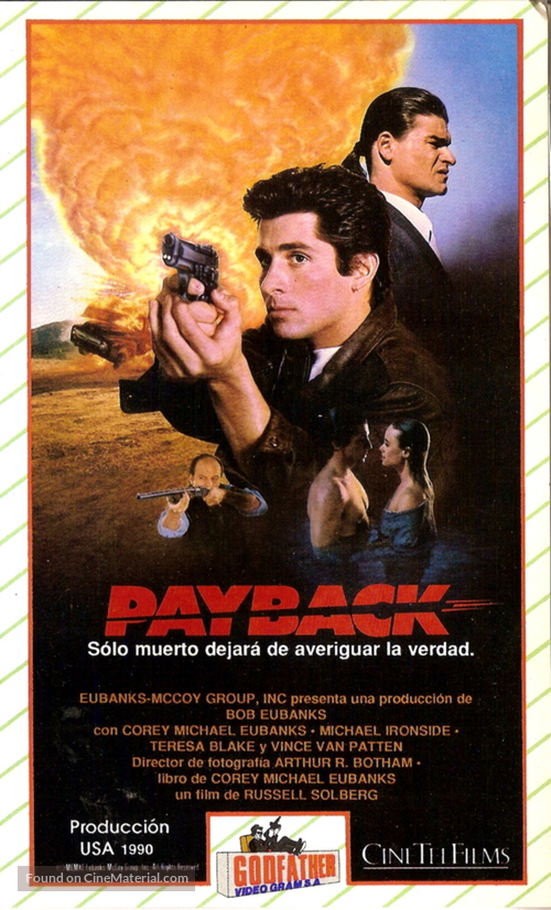 Payback - Argentinian VHS movie cover