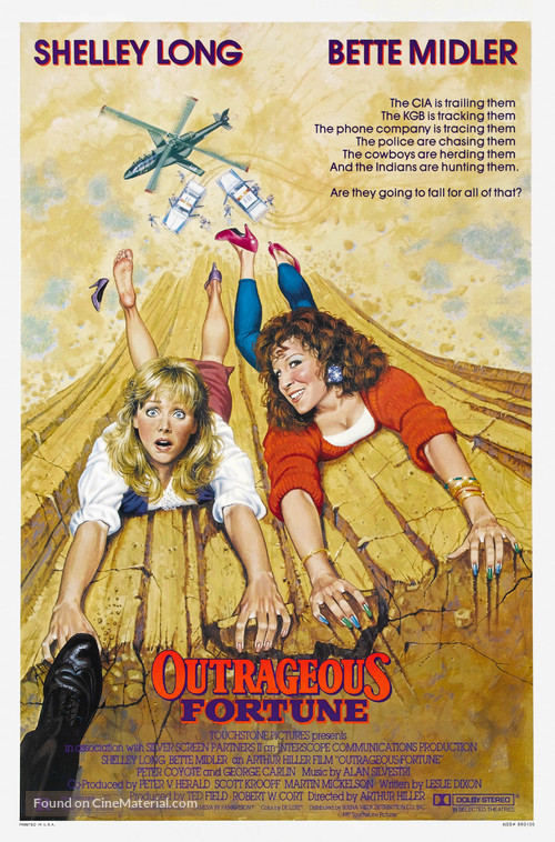 Outrageous Fortune - Movie Poster