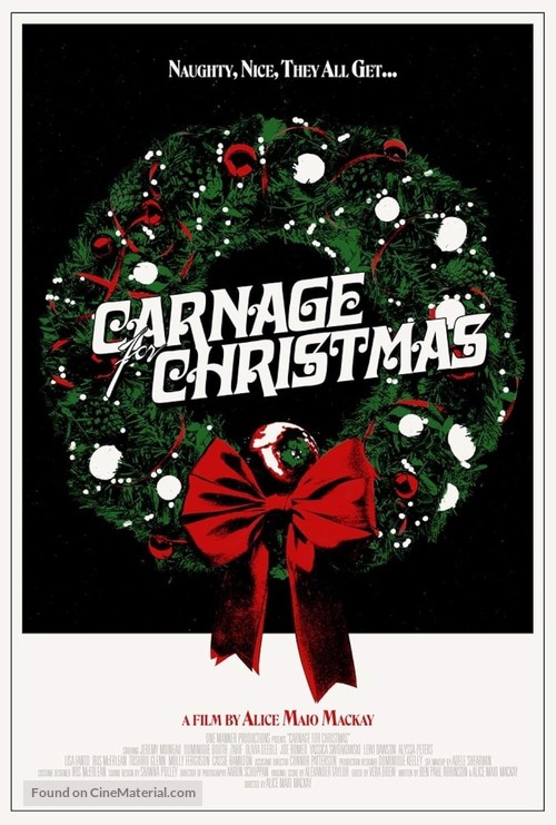 Carnage for Christmas - Australian Movie Poster