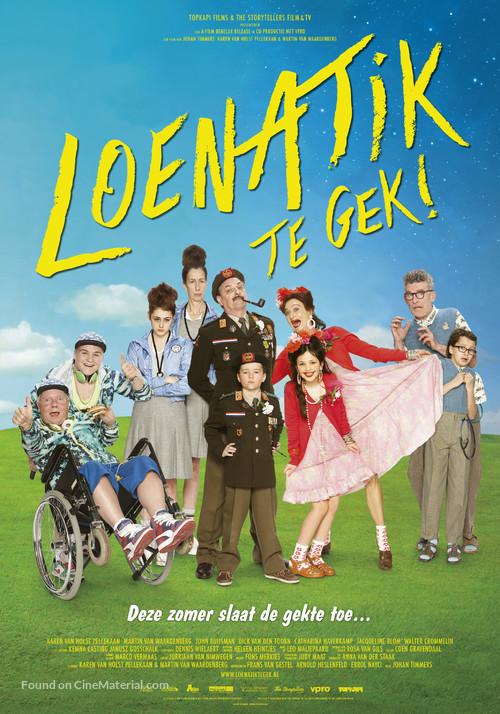 Loenatik, te gek! - Dutch Movie Poster