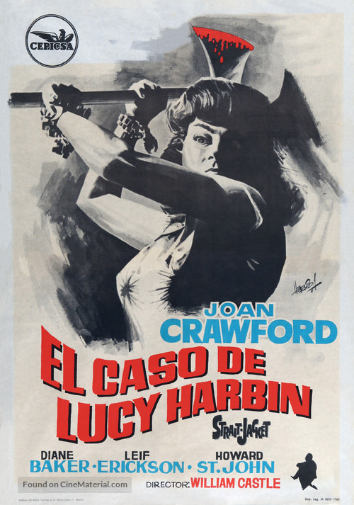 Strait-Jacket - Spanish Movie Poster