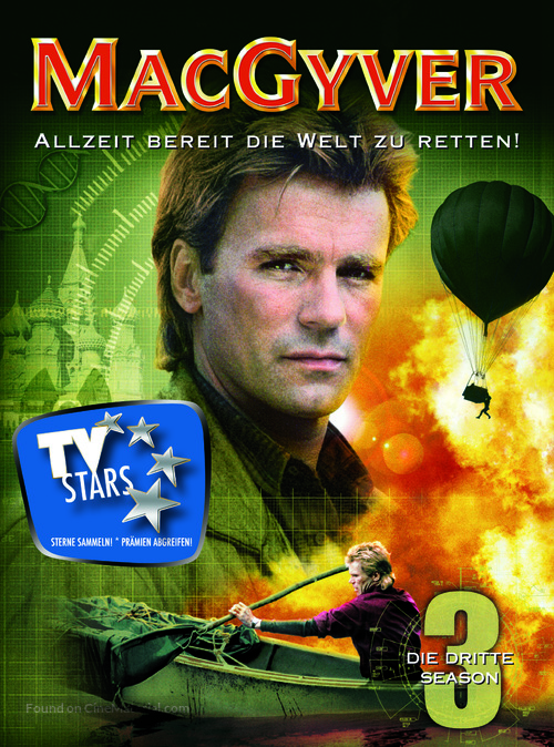 &quot;MacGyver&quot; - German DVD movie cover