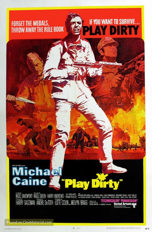 Play Dirty - Movie Poster