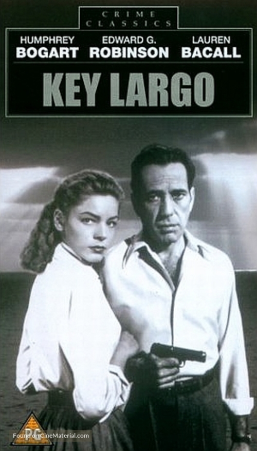 Key Largo - British VHS movie cover