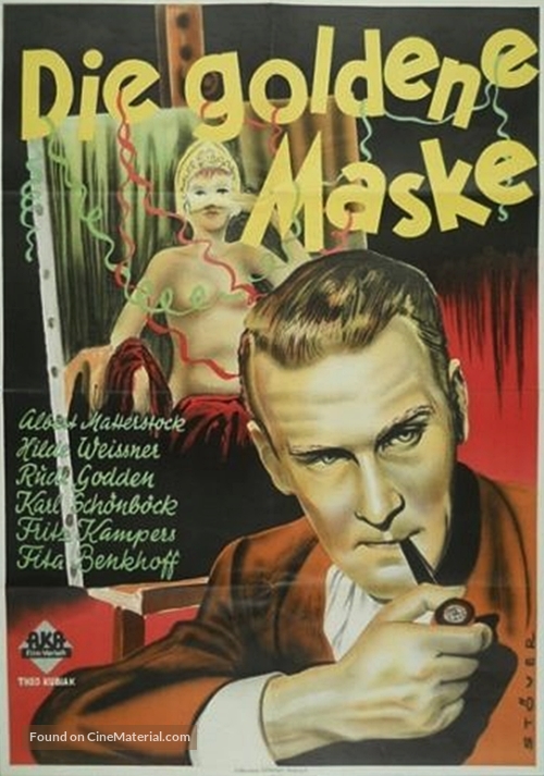 Die goldene Maske - German Movie Poster