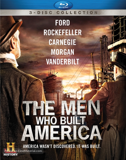 &quot;The Men Who Built America&quot; - Blu-Ray movie cover