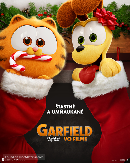 The Garfield Movie - Slovak Movie Poster