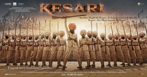 Kesari - Indian Movie Poster