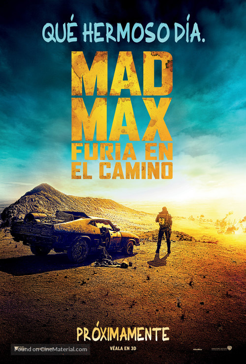 Mad Max: Fury Road - Argentinian Movie Poster