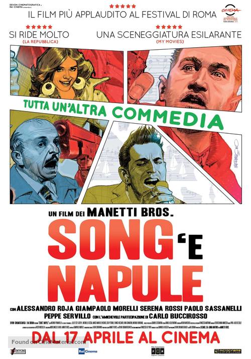 Song &#039;e Napule - Italian Movie Poster