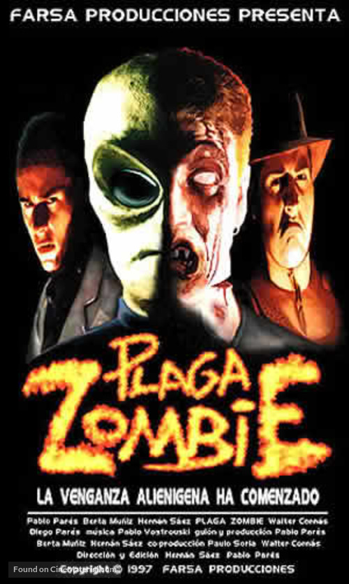 Plaga zombie - Argentinian Movie Poster