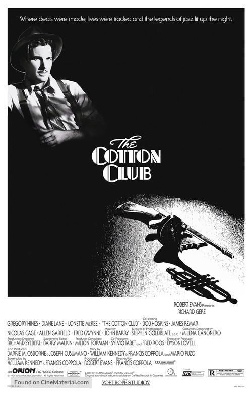 The Cotton Club - Movie Poster