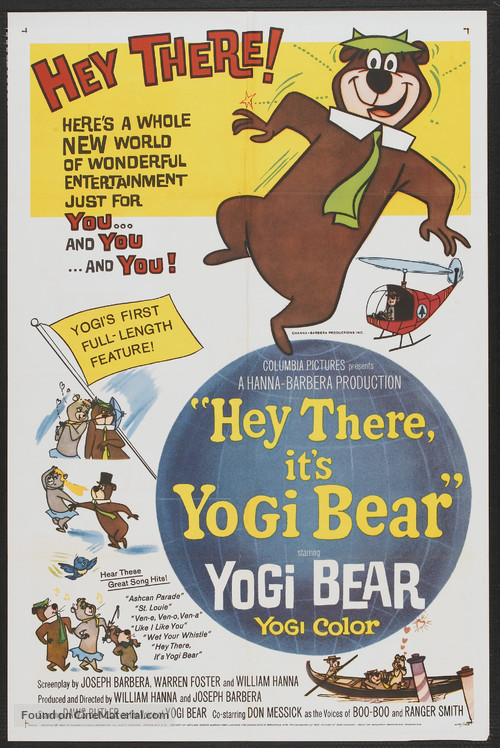 Hey There, It&#039;s Yogi Bear - Movie Poster