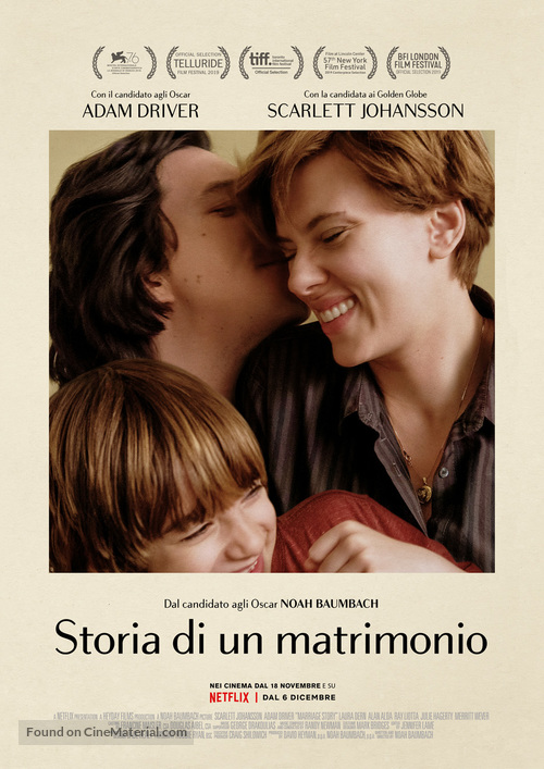 Marriage Story - Italian Movie Poster