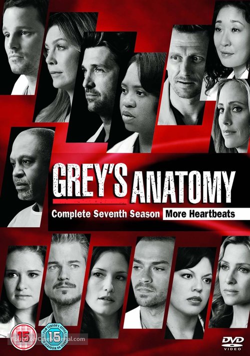 &quot;Grey&#039;s Anatomy&quot; - British DVD movie cover