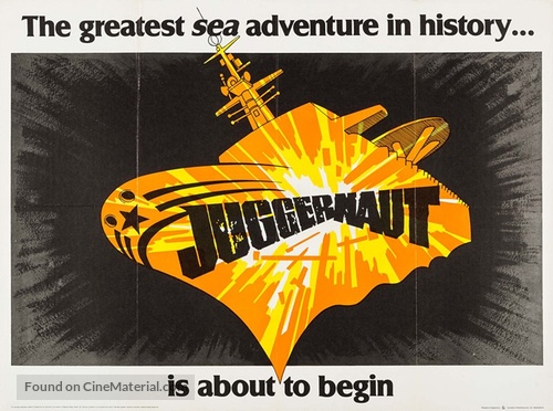 Juggernaut - British Movie Poster