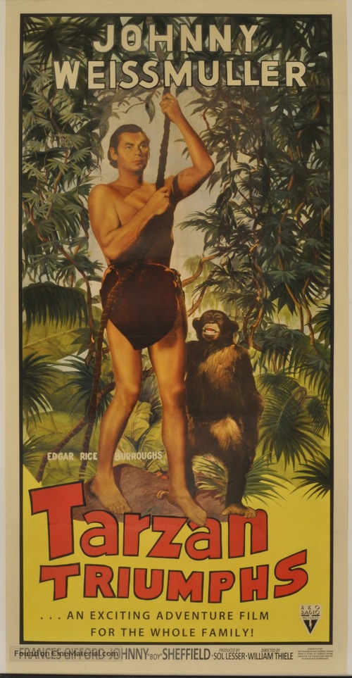 Tarzan Triumphs - Movie Poster