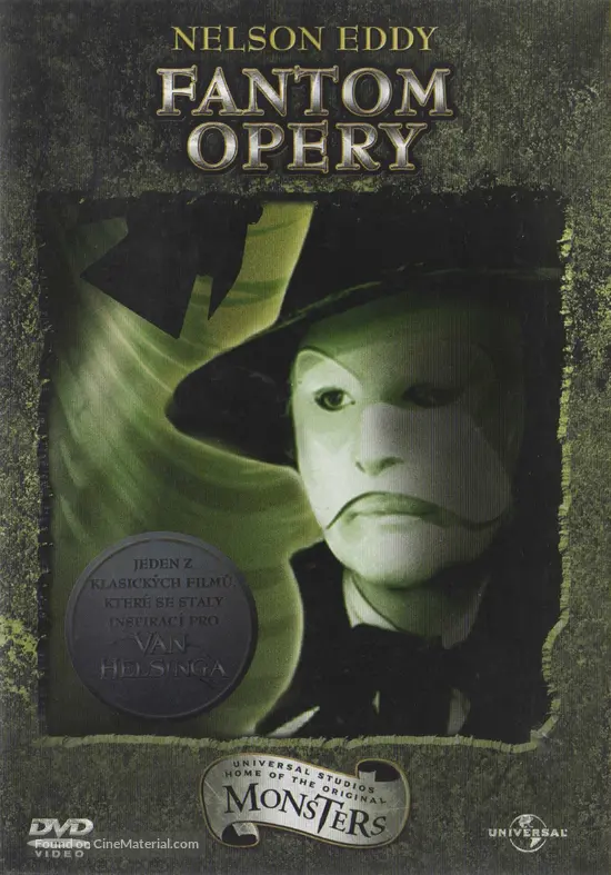 Phantom of the Opera - Czech Movie Cover