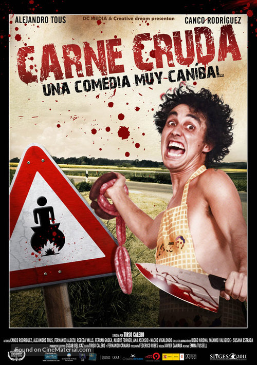 Carne cruda - Spanish Movie Poster