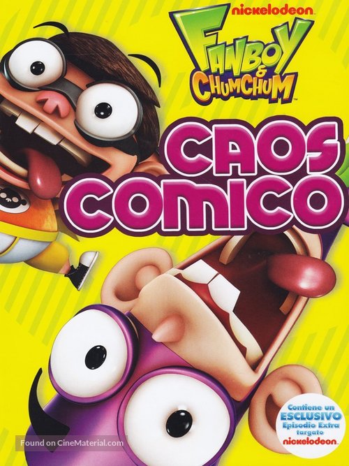 &quot;Fanboy and Chum Chum&quot; - Italian DVD movie cover