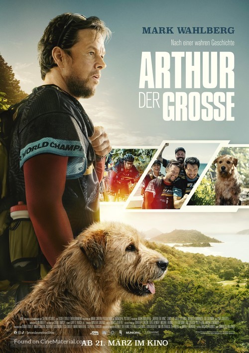 Arthur the King - German Movie Poster