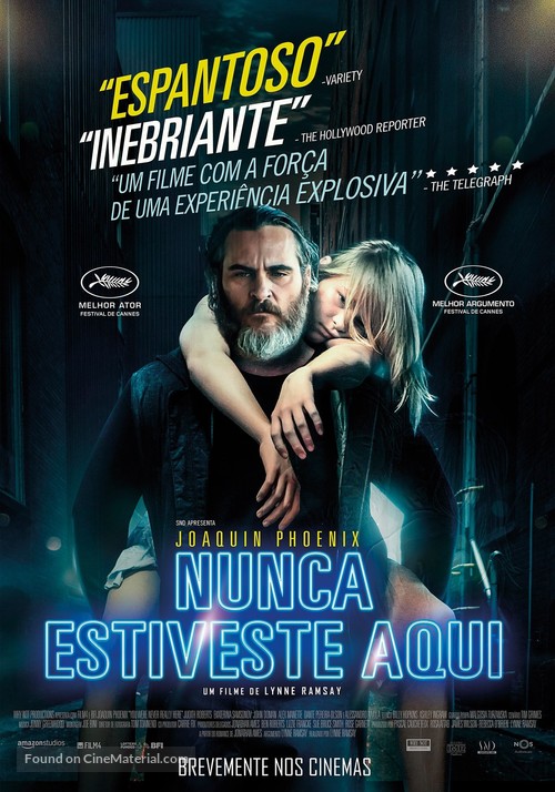 You Were Never Really Here - Portuguese Movie Poster