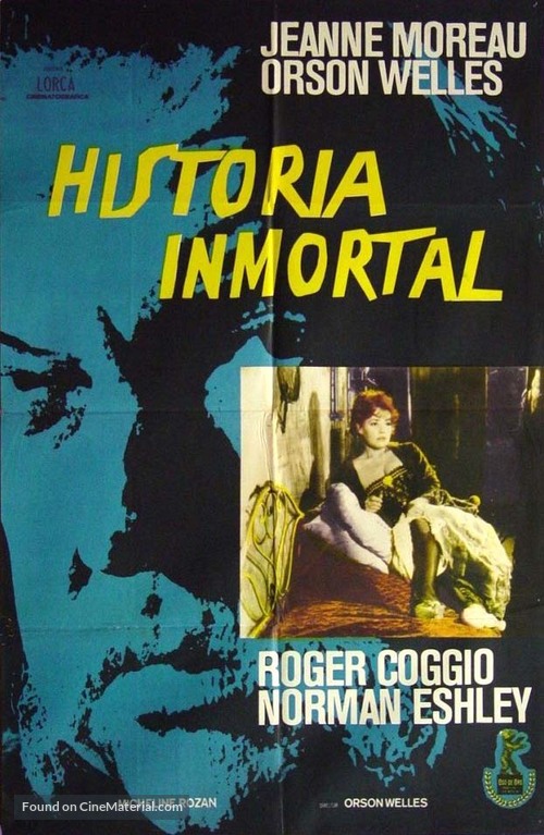 Histoire immortelle - Argentinian Movie Poster